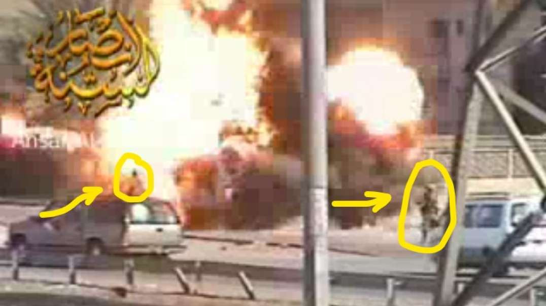 مقتل ثلاثة إرهابيين في انفجار سيارة مفخخة