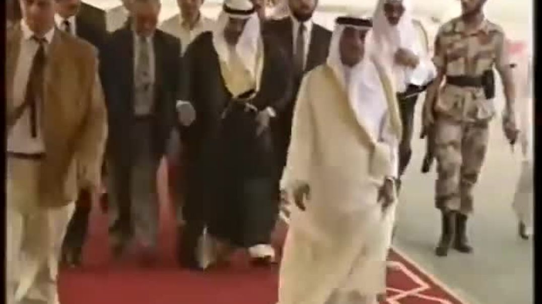رئيس شيشان جوهر دوداييف في الكويت عام ١٩٩٢