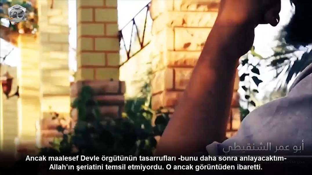 Eski IŞİD Şer'i Mahkemeler Sorumlusu Ebu Ömer eş-Şenkıti'nden Mühim Açıklamalar