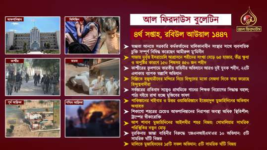 Al Firdaws Bulletin || Rabiul Awwal 4th Week 1447 Hijri || (Bangla)