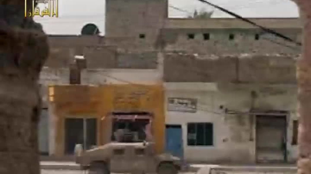 تفجير مدرعة همفي امريكية في ديالى